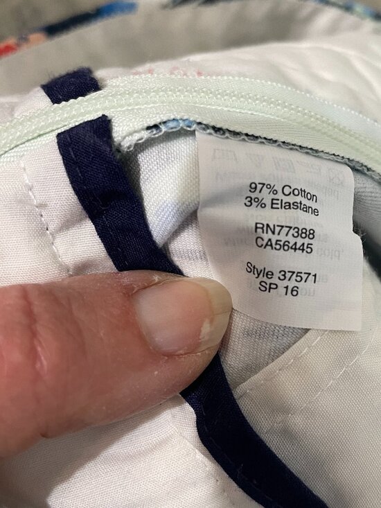 J. Crew floral chino shorts Size 6 Cotton Stretch - Picture 3 of 6